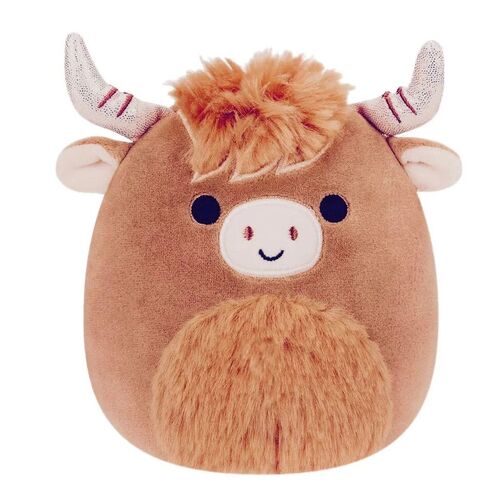 Squishmallow 8 Inch Wilfred the Highland Cow Plush Toy