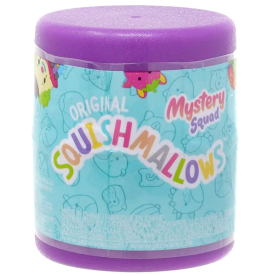 Squishmallow 2.5 Inch Blacklight Micromallows - 1 MYSTERY CAPSULE